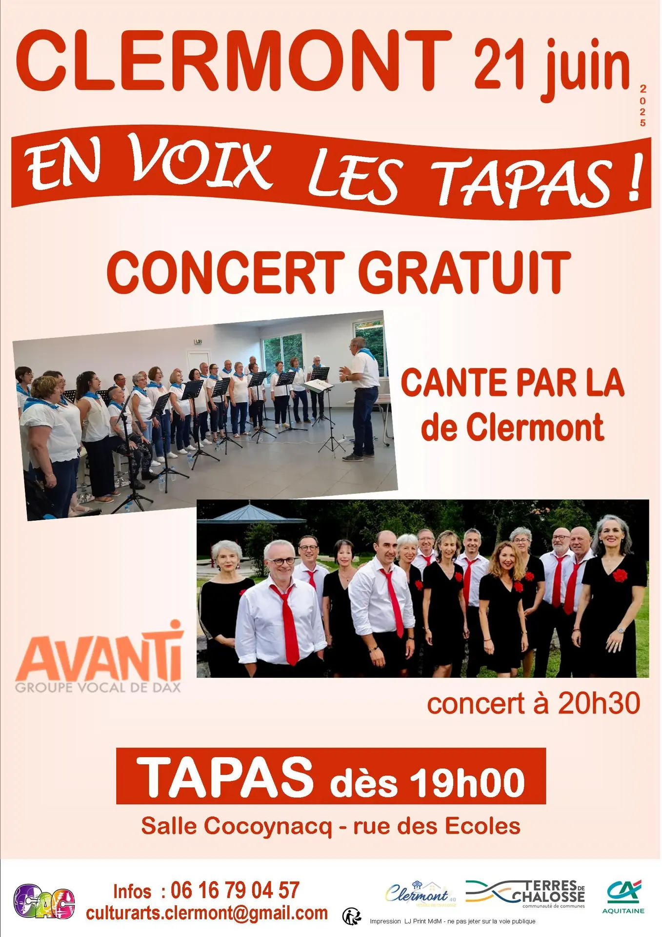 En voix les Tapas 21 JUIN