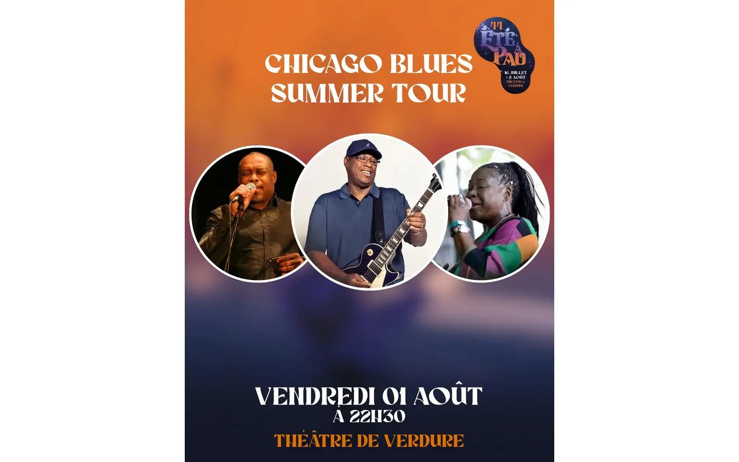 Eté à Pau - Chicago Blues Summer Tour