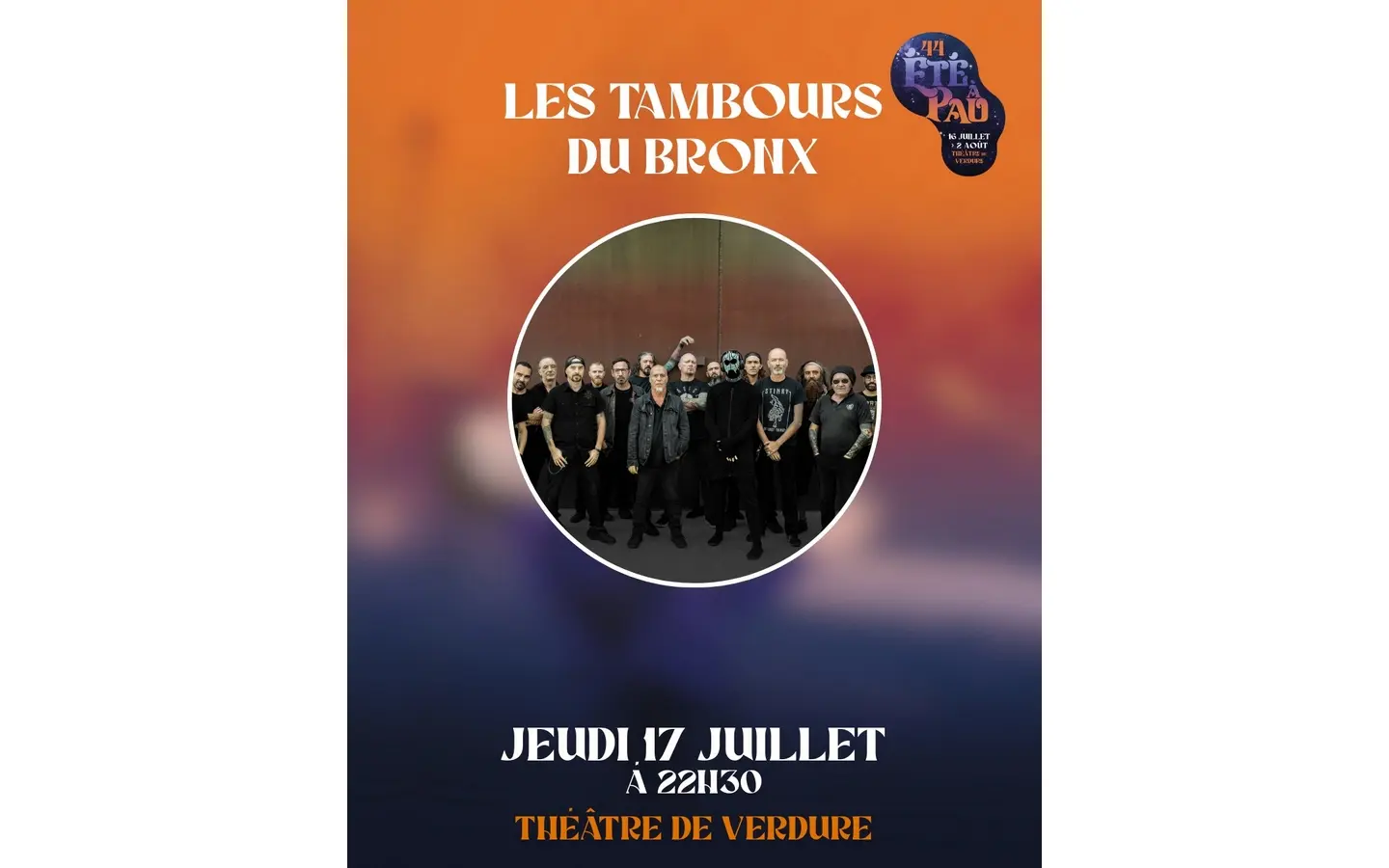Eté à Pau - Les Tambours du Bronx