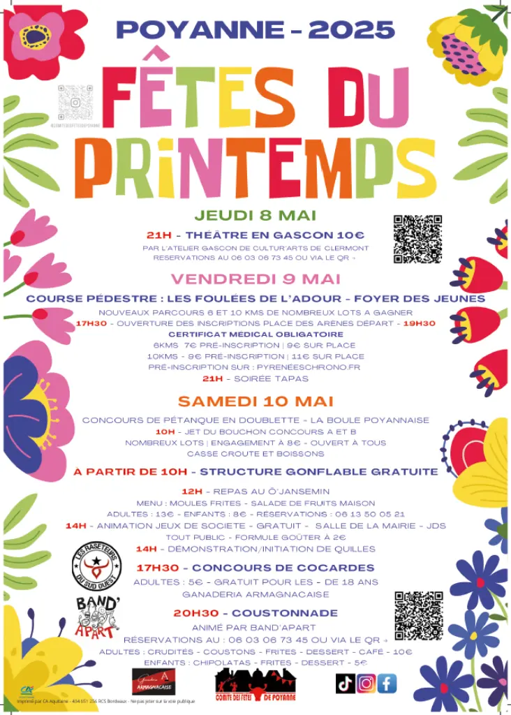 Fête du printemps 8-10 MAI 2025