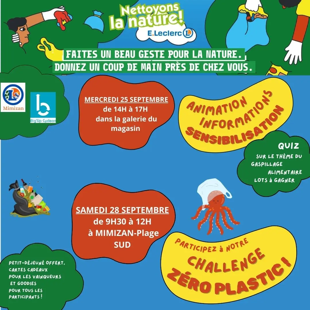 Flyer (A4) Nettoyons la Nature (Publication Instagram) - 1