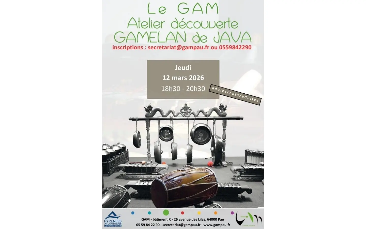 Gamelan de Java Découverte