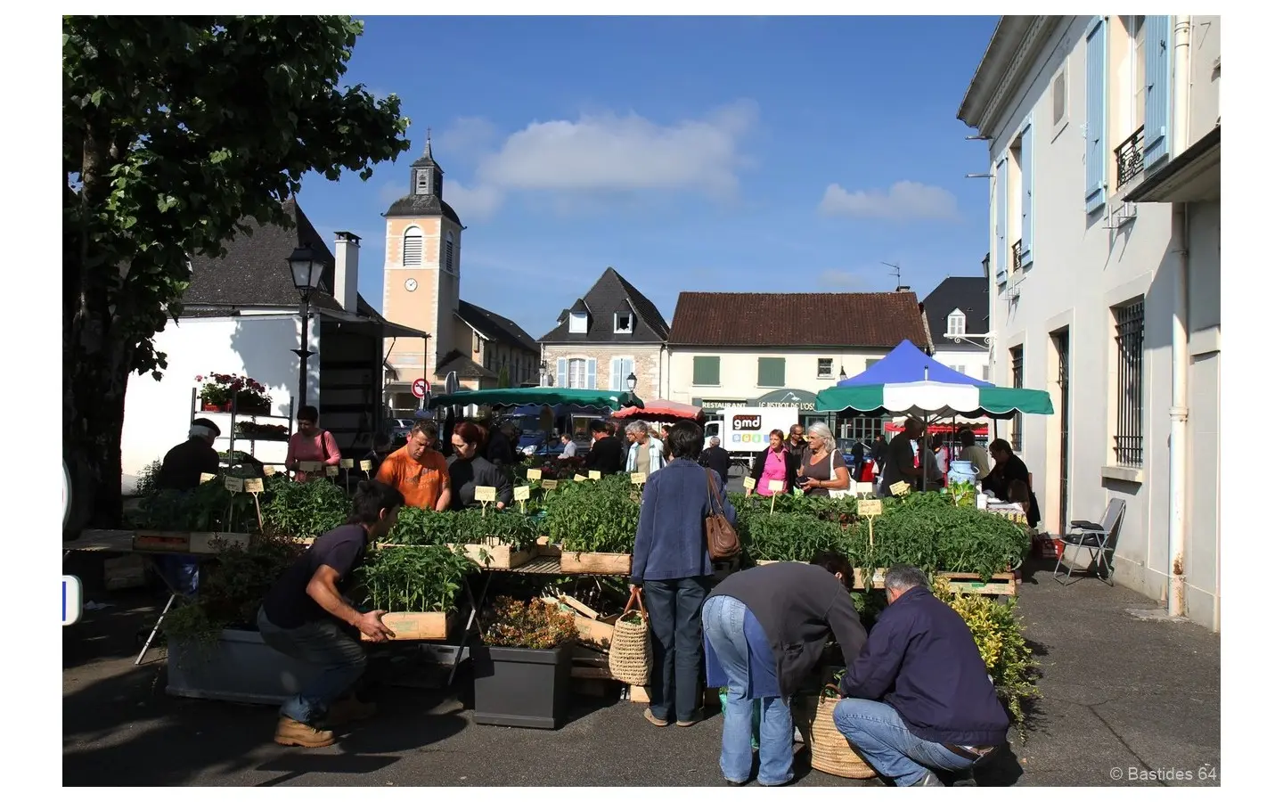 Bastide - Gan -  Marché hebdomadaire