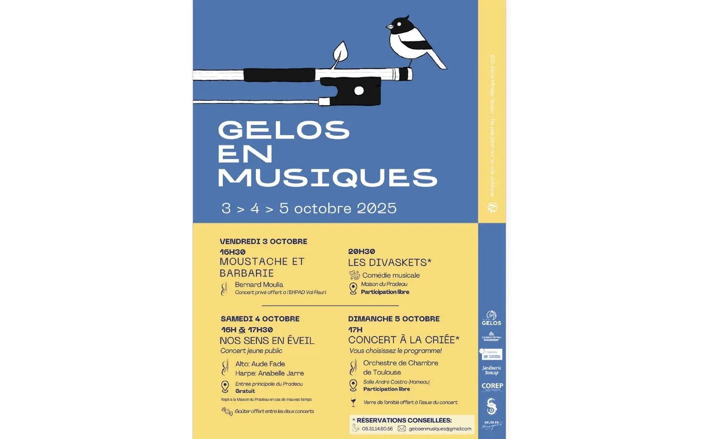 Gelos en musique