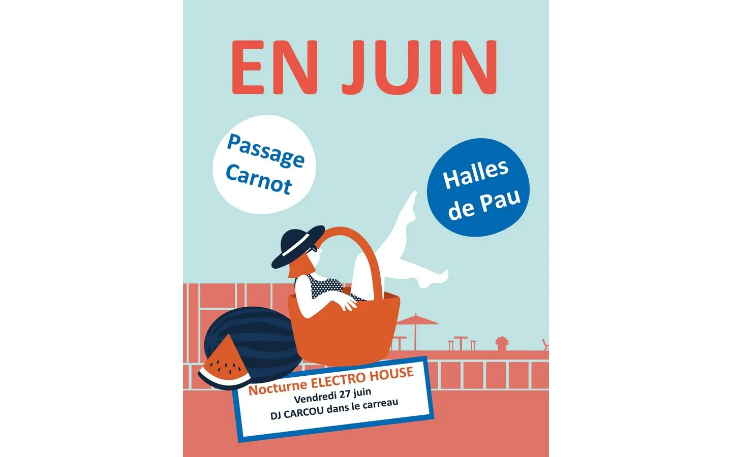 Halles en Juin