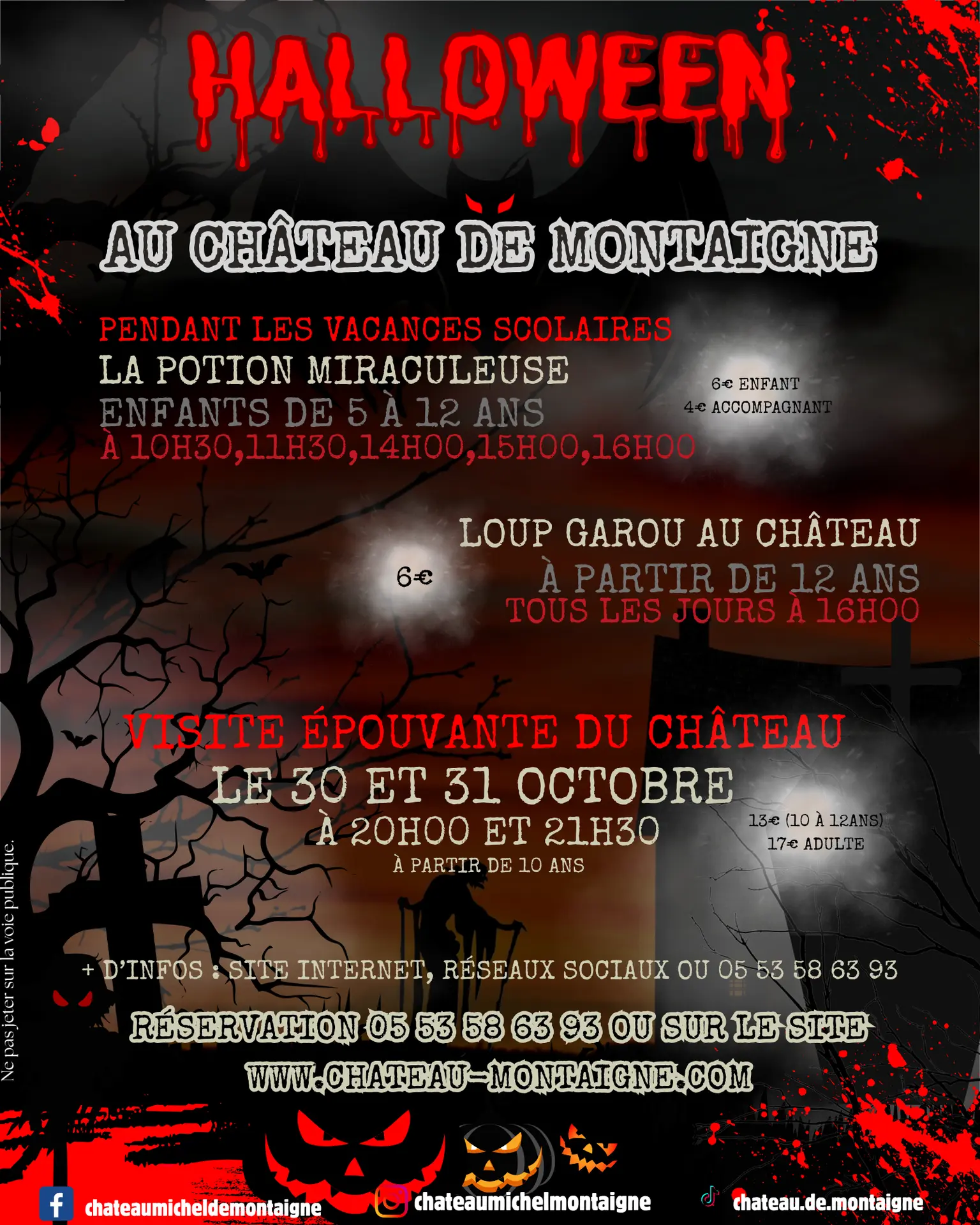 Halloween Flyer général - Halloween 2025
