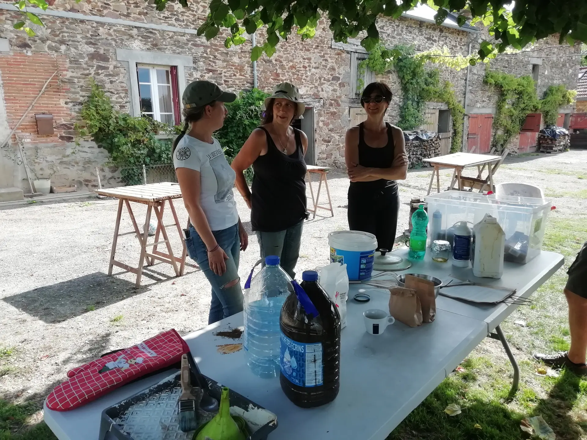 Atelier peinture végétale