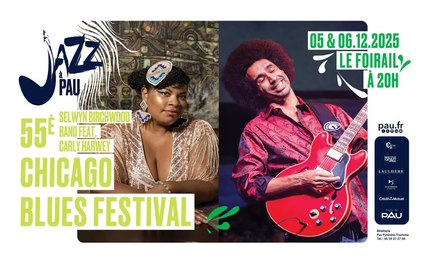Jazz à Pau - 55e Chicago Blues Festival