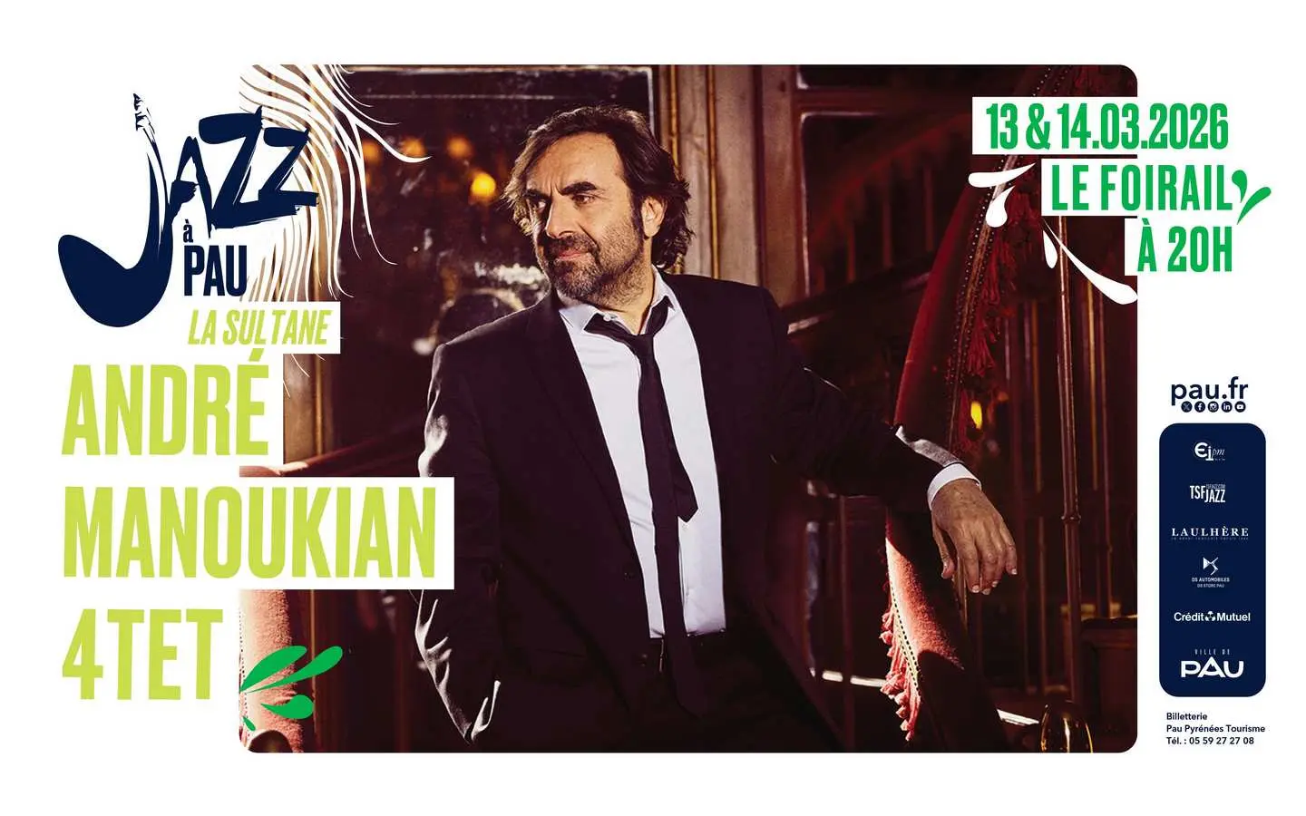 Jazz à Pau - André Manoukian 4Tet