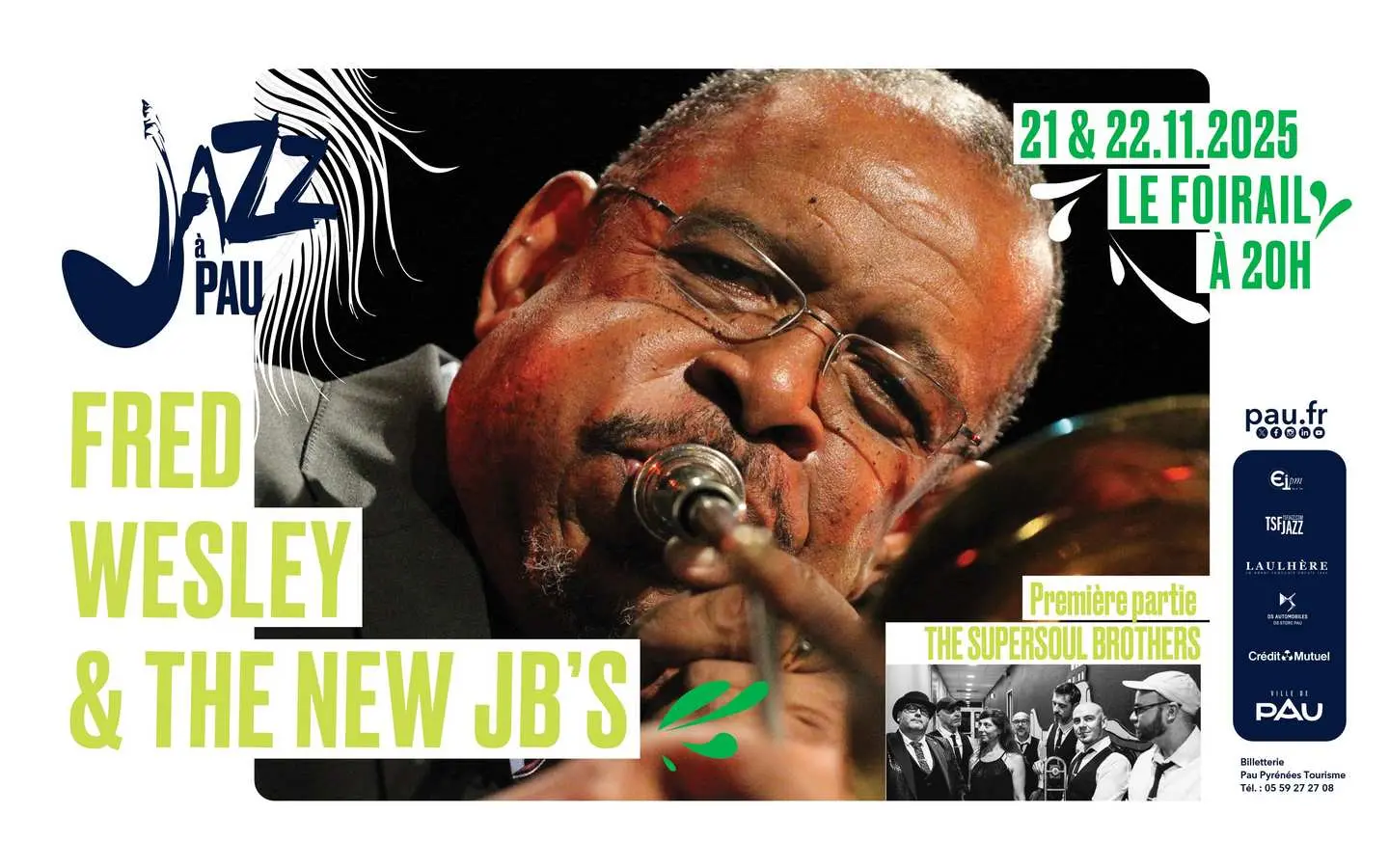 Jazz à Pau - Fred Wesley & the New JB'S