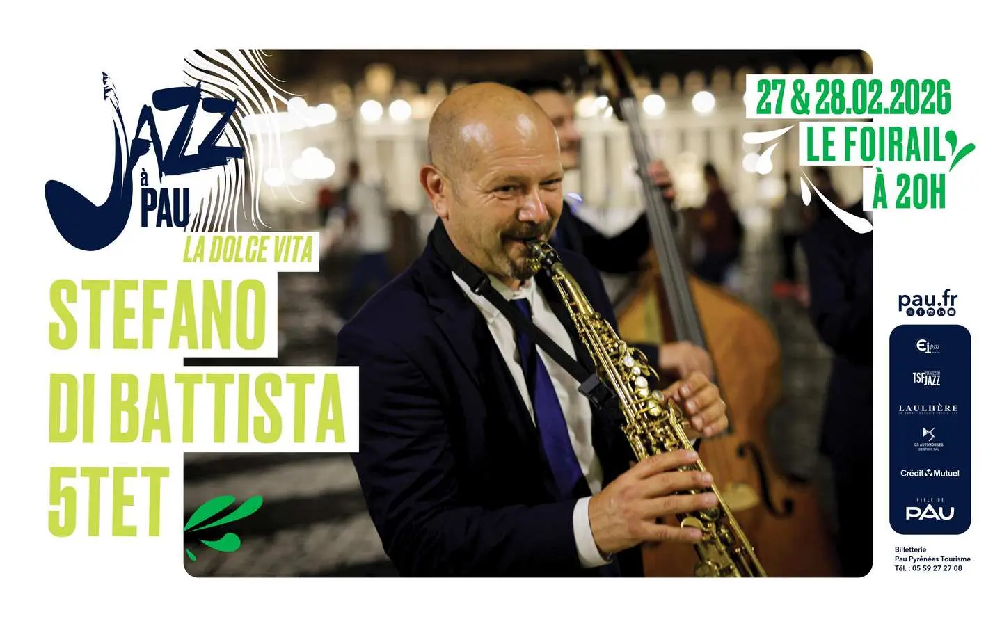 Jazz à Pau - Stefano Di Battista 5Tet