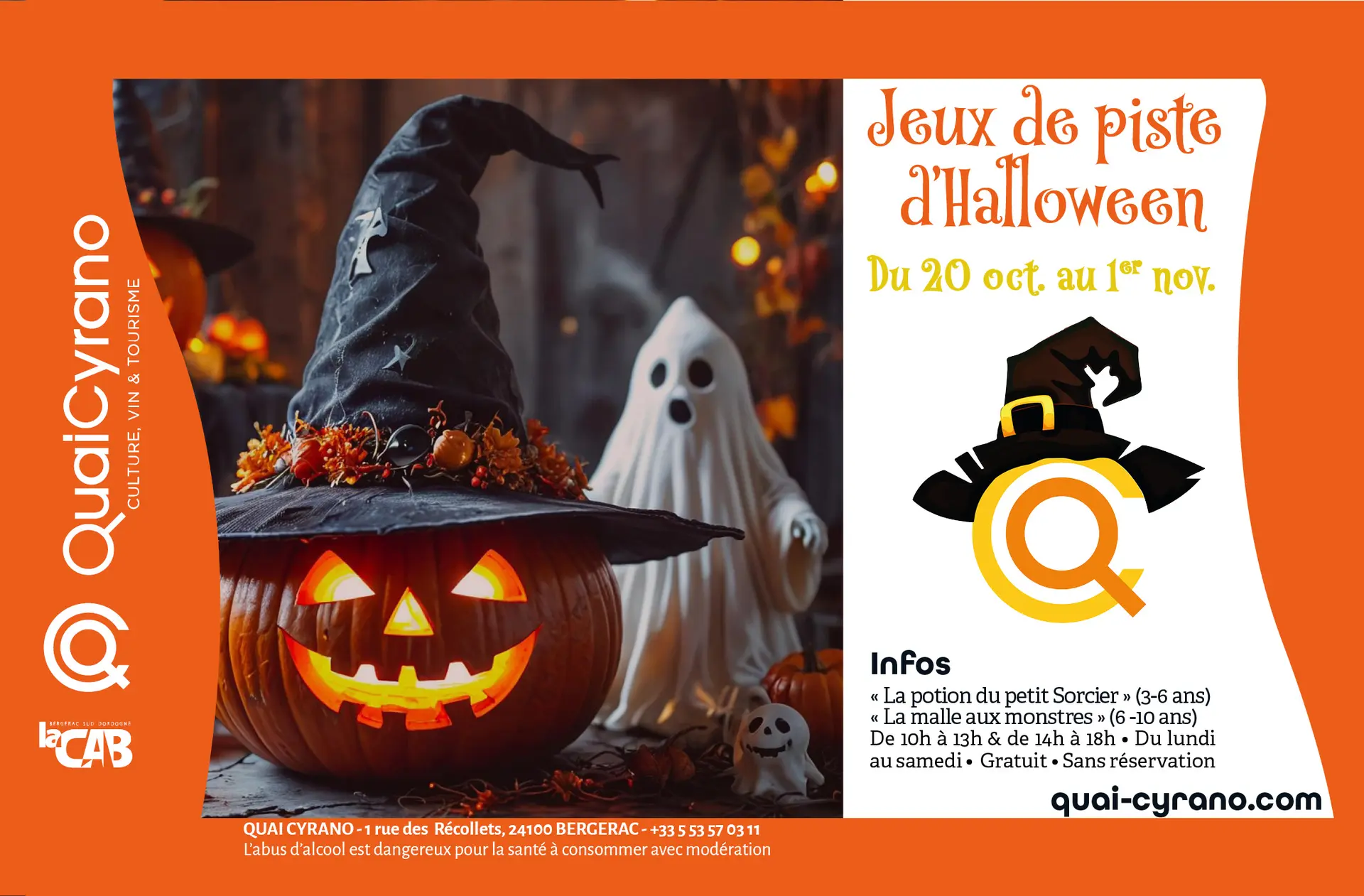 Jeux de piste d'Halloween