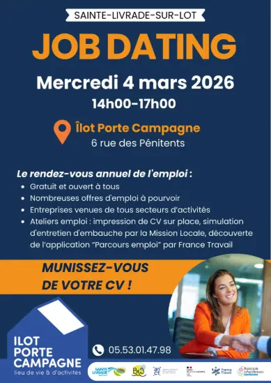 Job Dating - Sainte-Livrade-sur-Lot