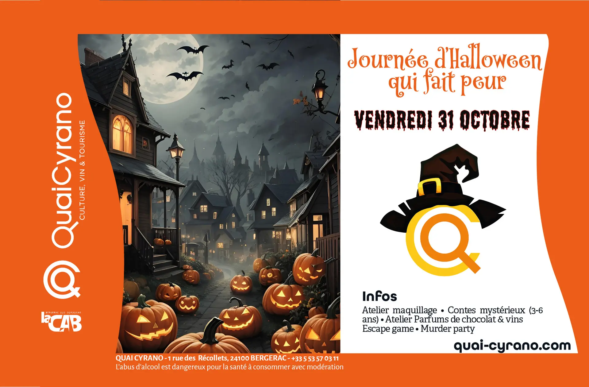 Journée d’Halloween qui fait peur