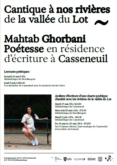 Mahtab Ghorbani atelier écriture_Casseneuil