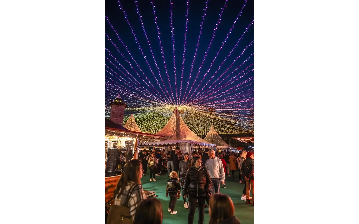 Marché de Noël - Place Clemenceau - Illuminations