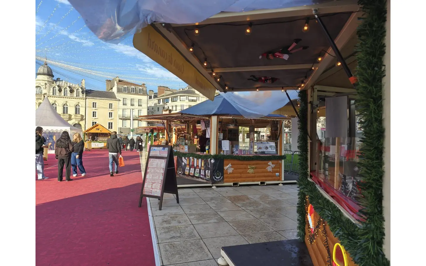 Marché de Noël Clemenceau - chalets shuc