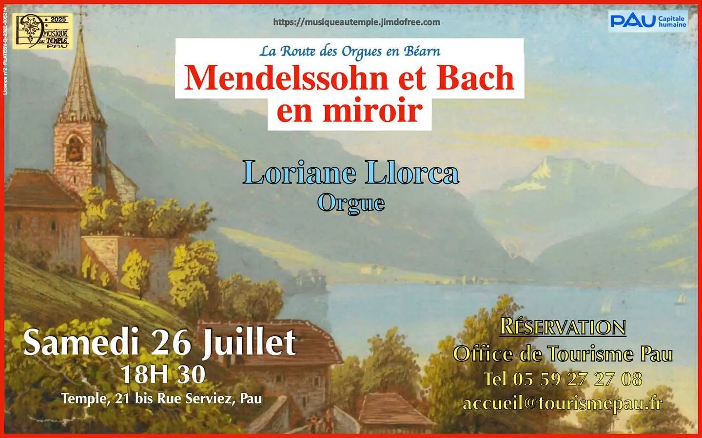 Mendelssohn et Bach en miroir