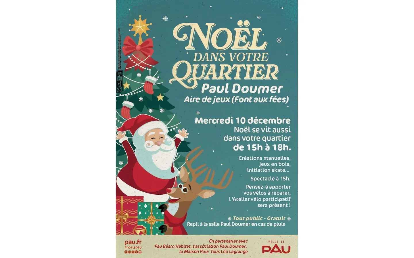 Noël dans votre quartier - Paul Doumer - Agenda