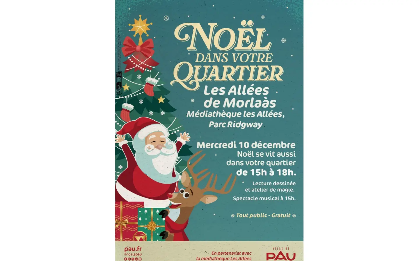 Noël dans votre quartier LES ALLEES - Agenda