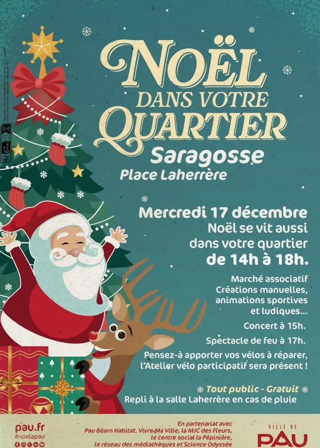 Noël dans votre quartier SARAGOSSE-Agenda