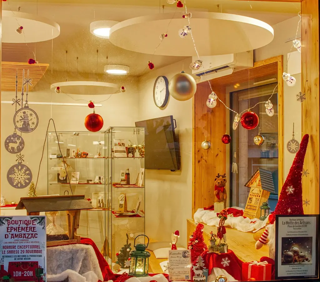 Les vitrines de Noël