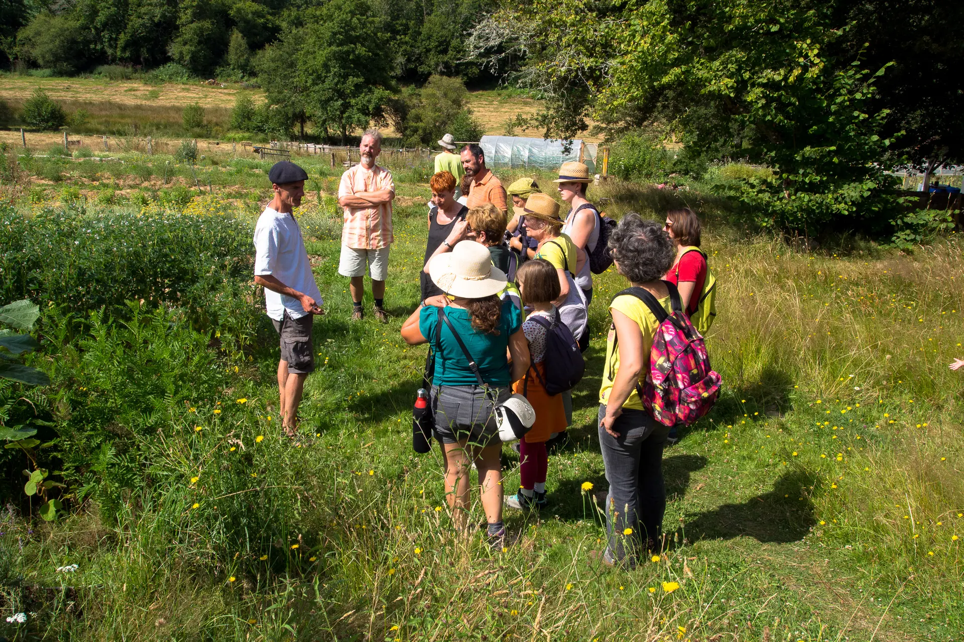 Visite de la ferme