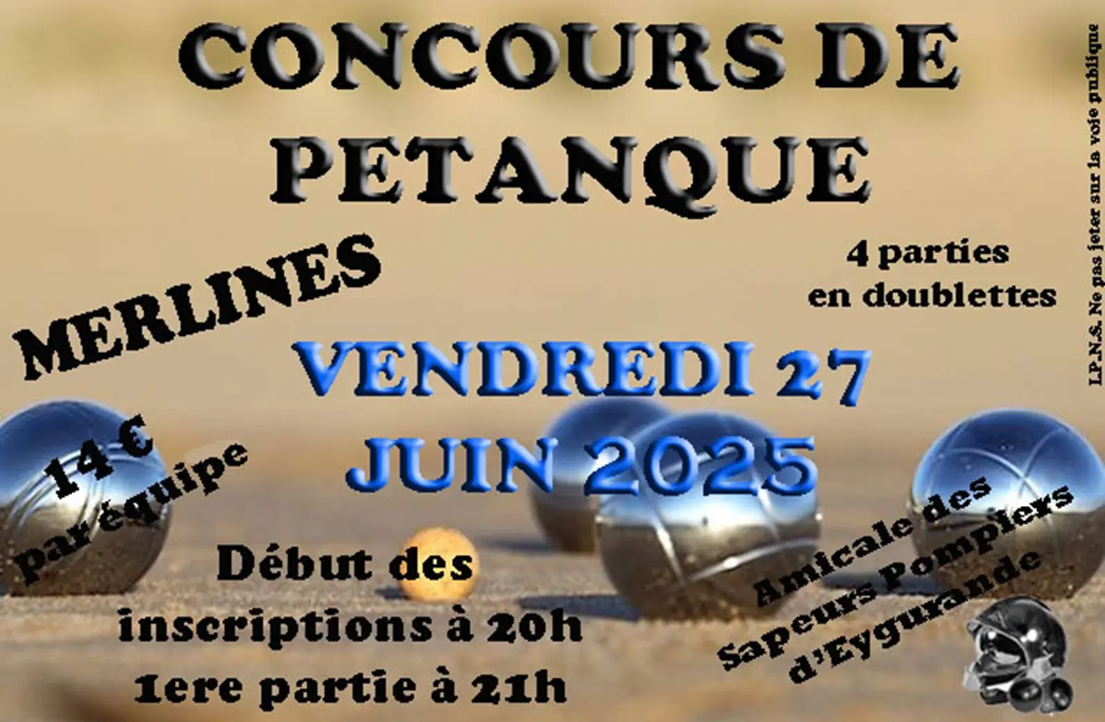 PETANQUE MERLINES