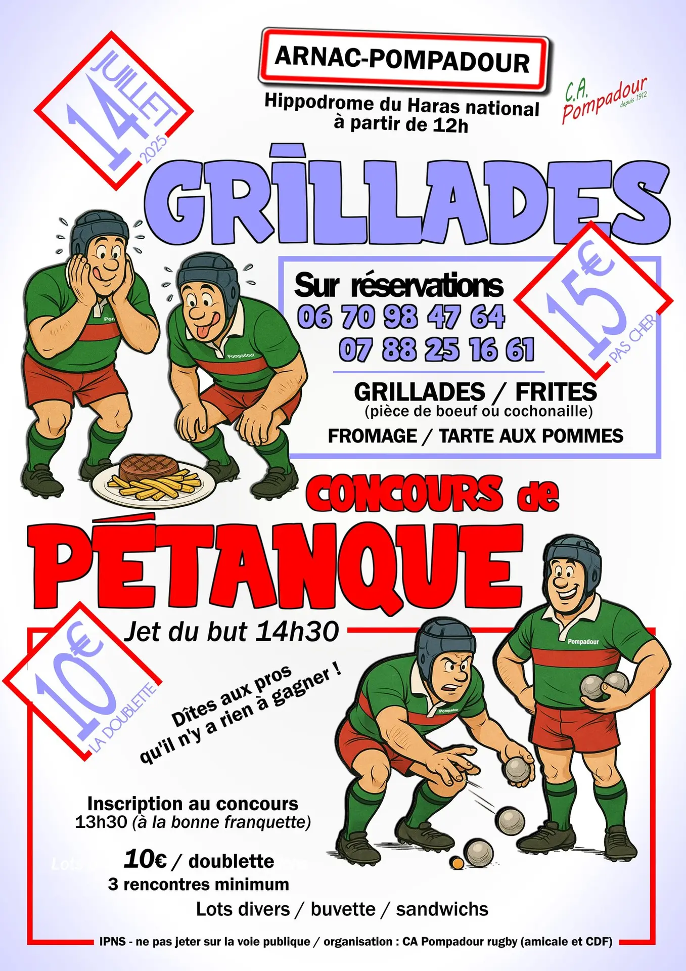 Pompadour - Grillades et pétanque  14 07