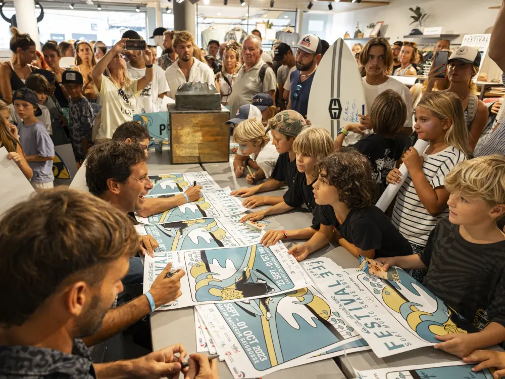 Quiksilver festival Signing session
