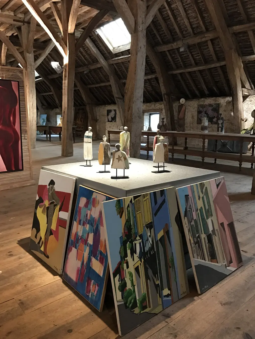 Rouge Garance - Galerie d'art peintures