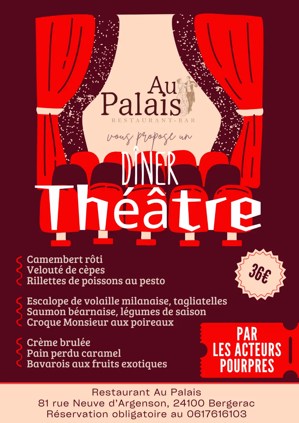 Ateliers Théâtre Affiche Poster