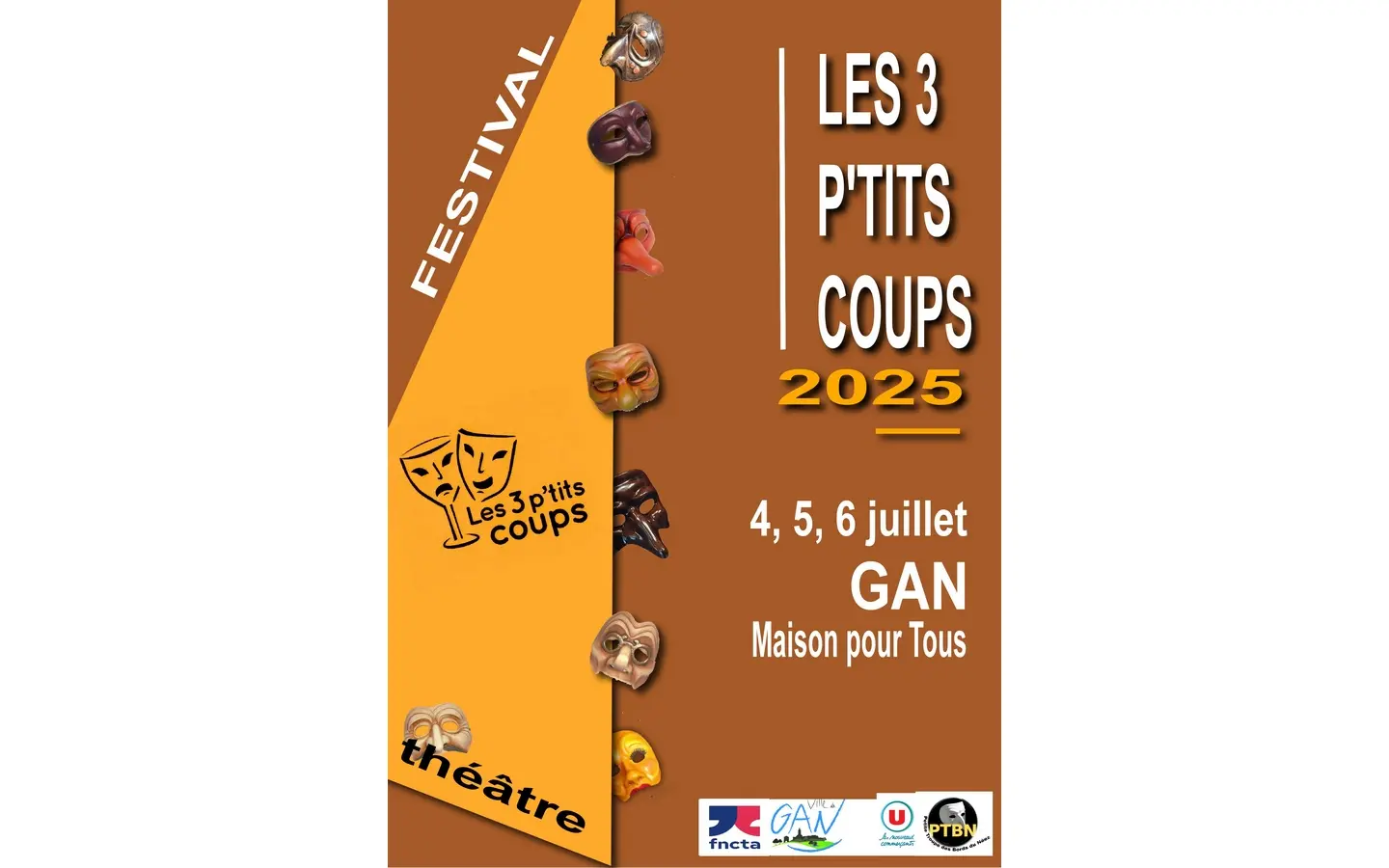 Festival de théâtre Les Trois P'tits Coups