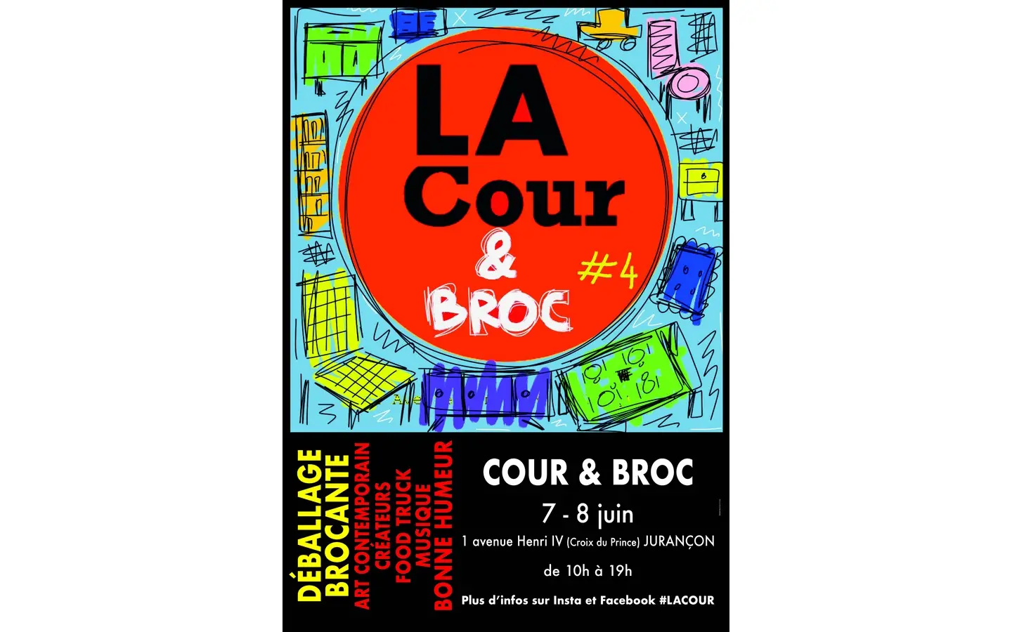 Affiche A3 La Cour