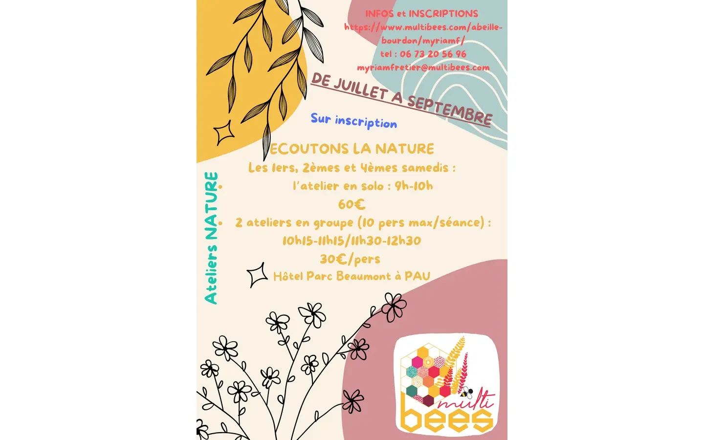 Ateliers Multi Bees Hôtel Parc Beaumont