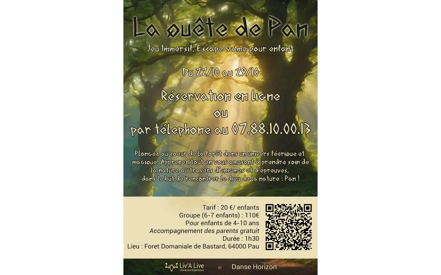 affiche quête de pan