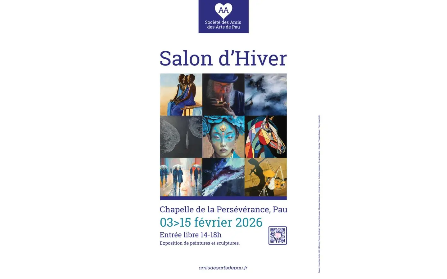 Salon d'hiver - société des amis des arts de Pau