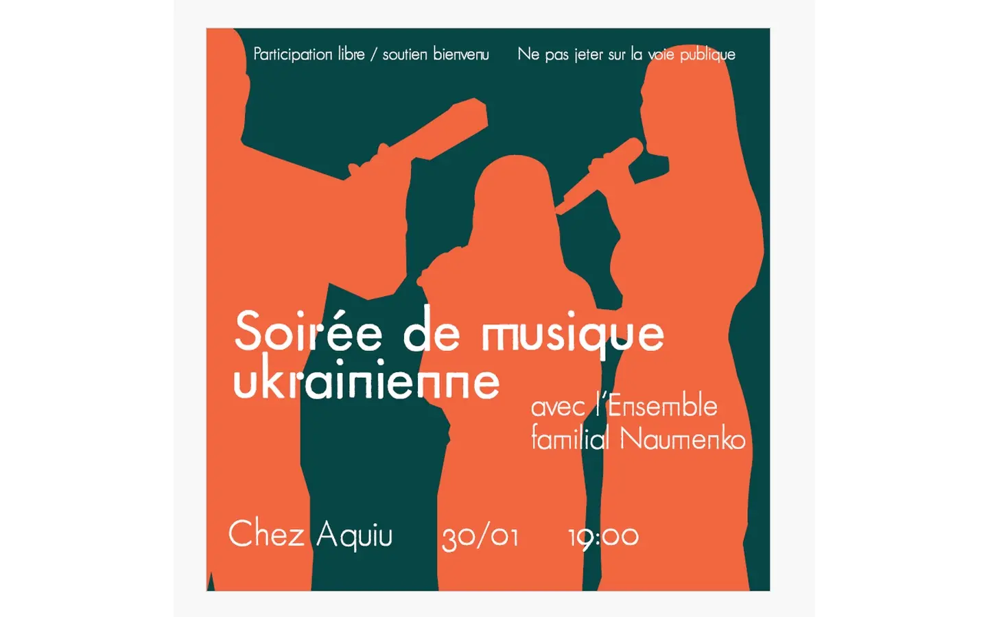 Soirée de musique ukrainienne