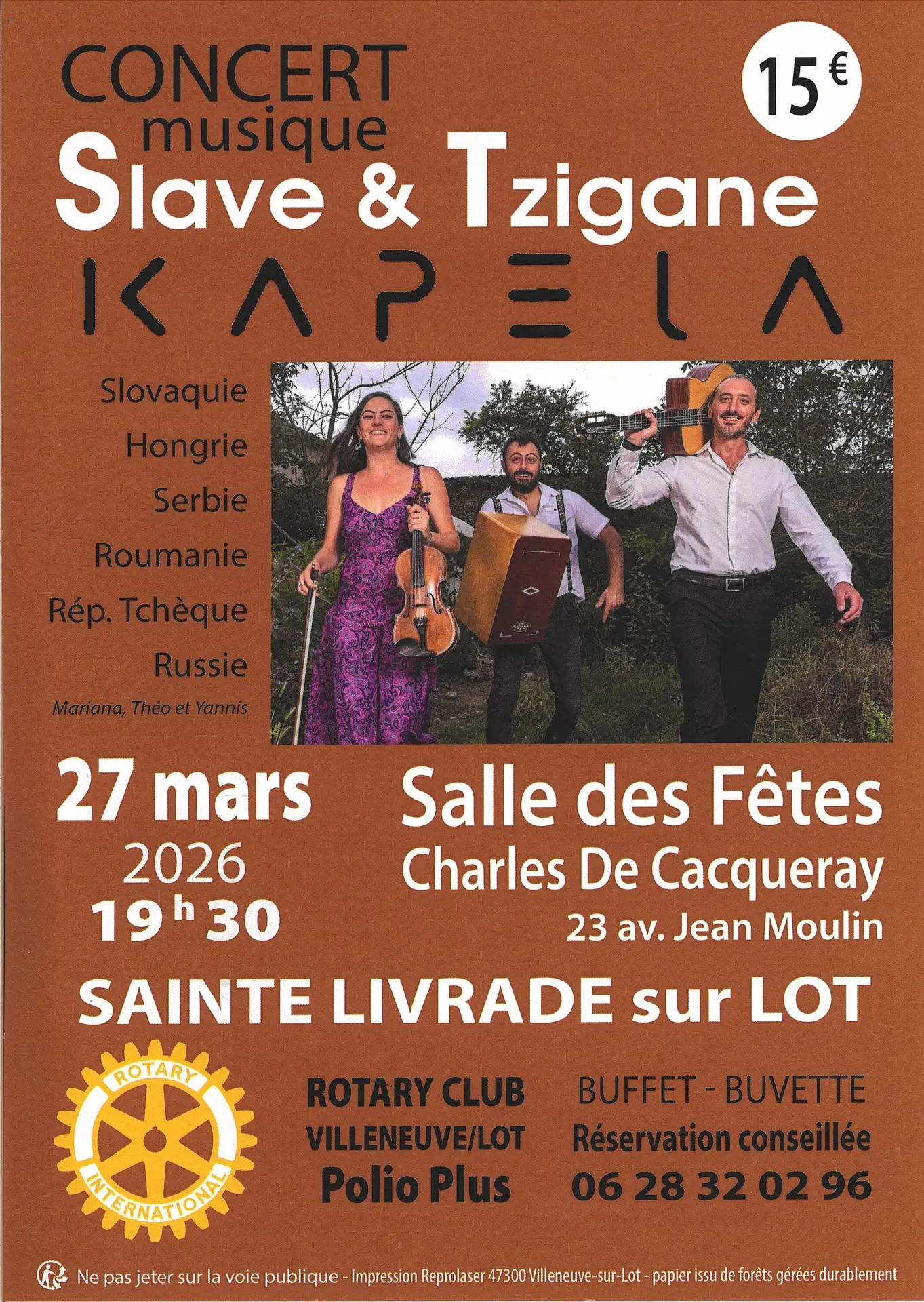 Slave et Tzigane - Ste-Livrade-sur-Lot