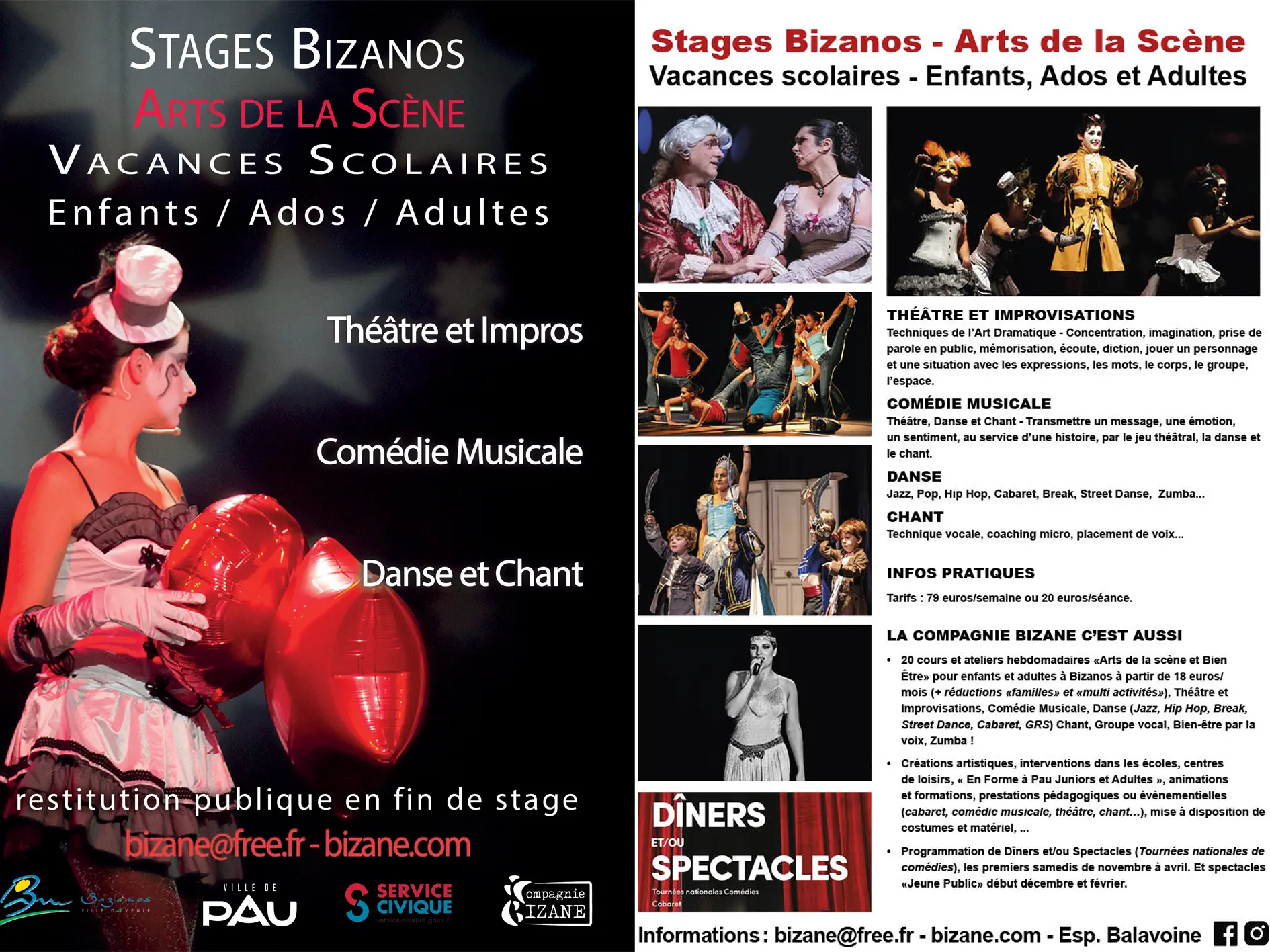 Stage vacances scolaires Paysage