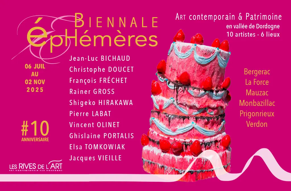 VISUEL EPHEMERES pour Pays Bergerac Tourisme