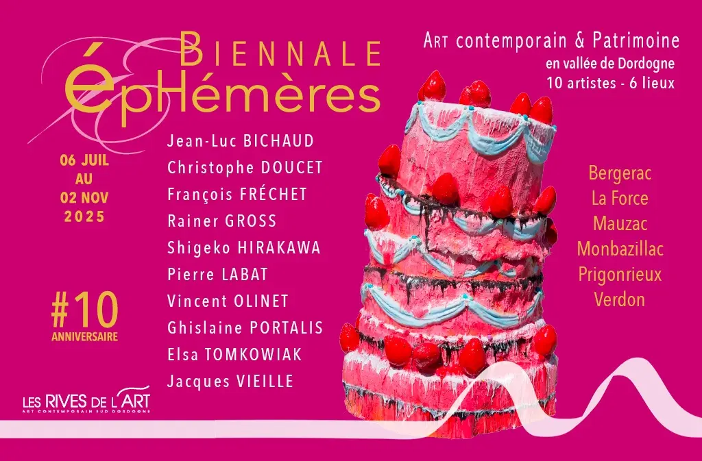 VISUEL EPHEMERES pour Pays Bergerac Tourisme