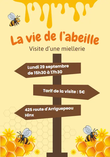 Visite miellerie Larronde 29 SEP