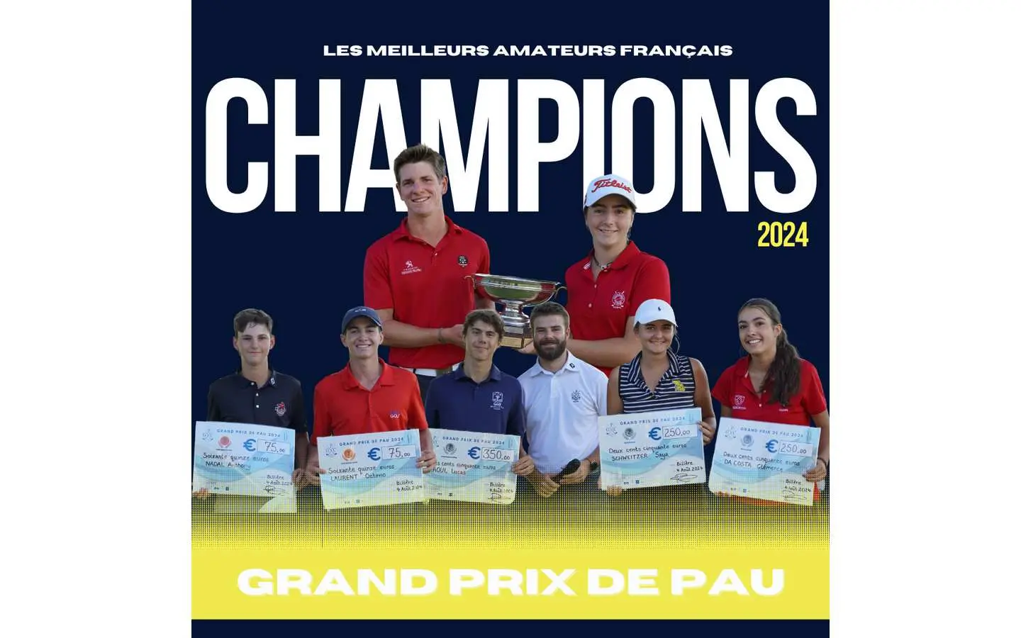 amateurs gd prix golf