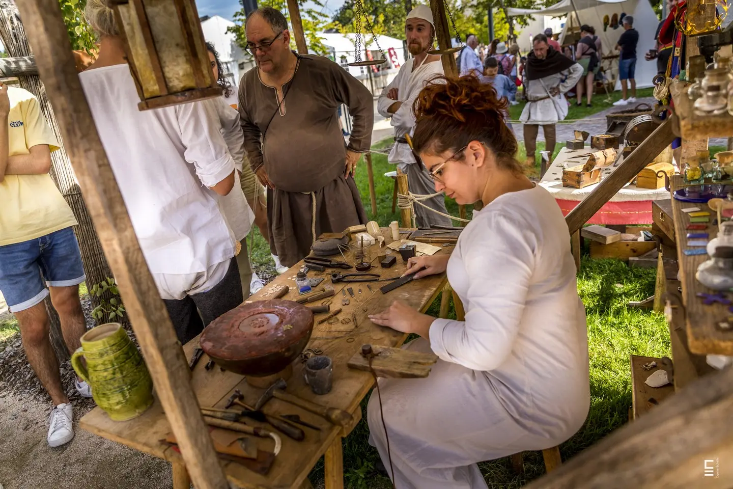 les mystères de la cité - lescar - le marché des artisans