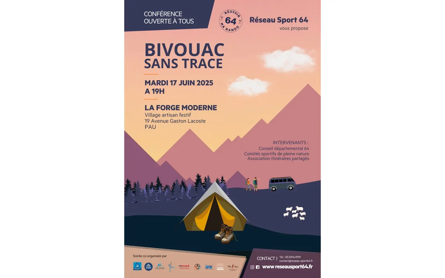 bivouac sans trace