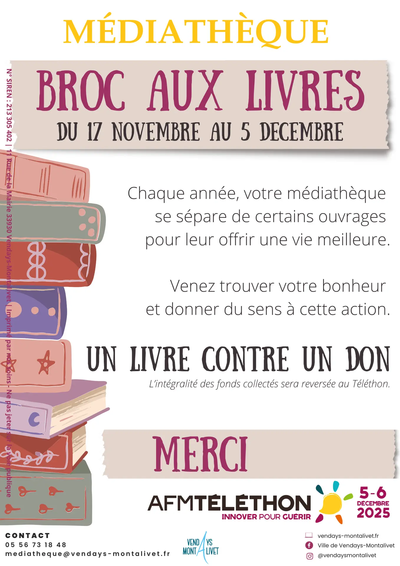 Broc aux livres - 1