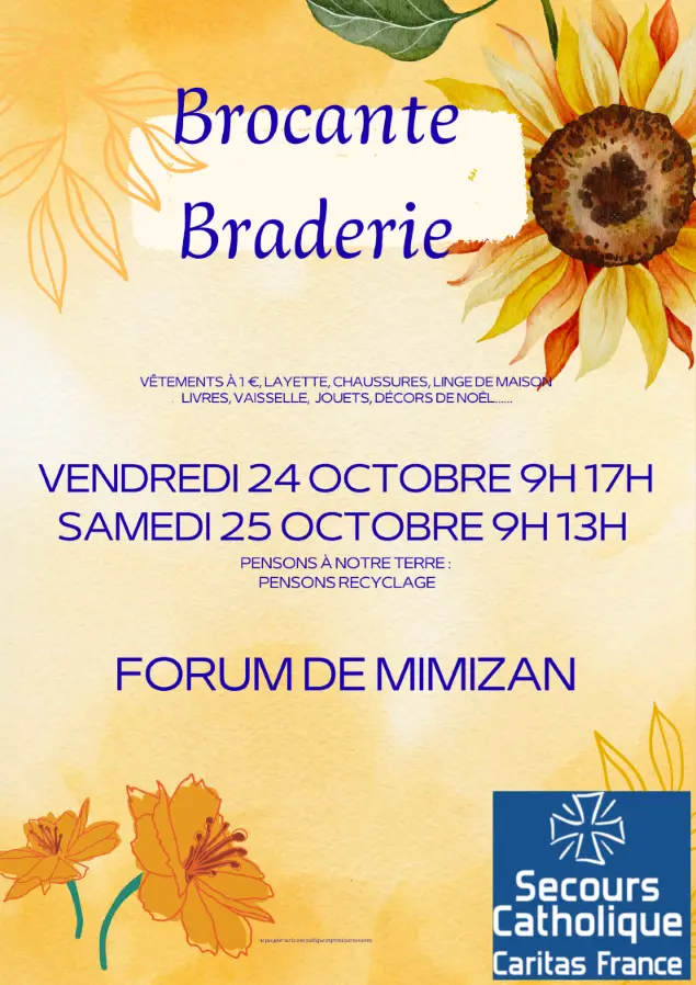 braderie automne Mimizan
