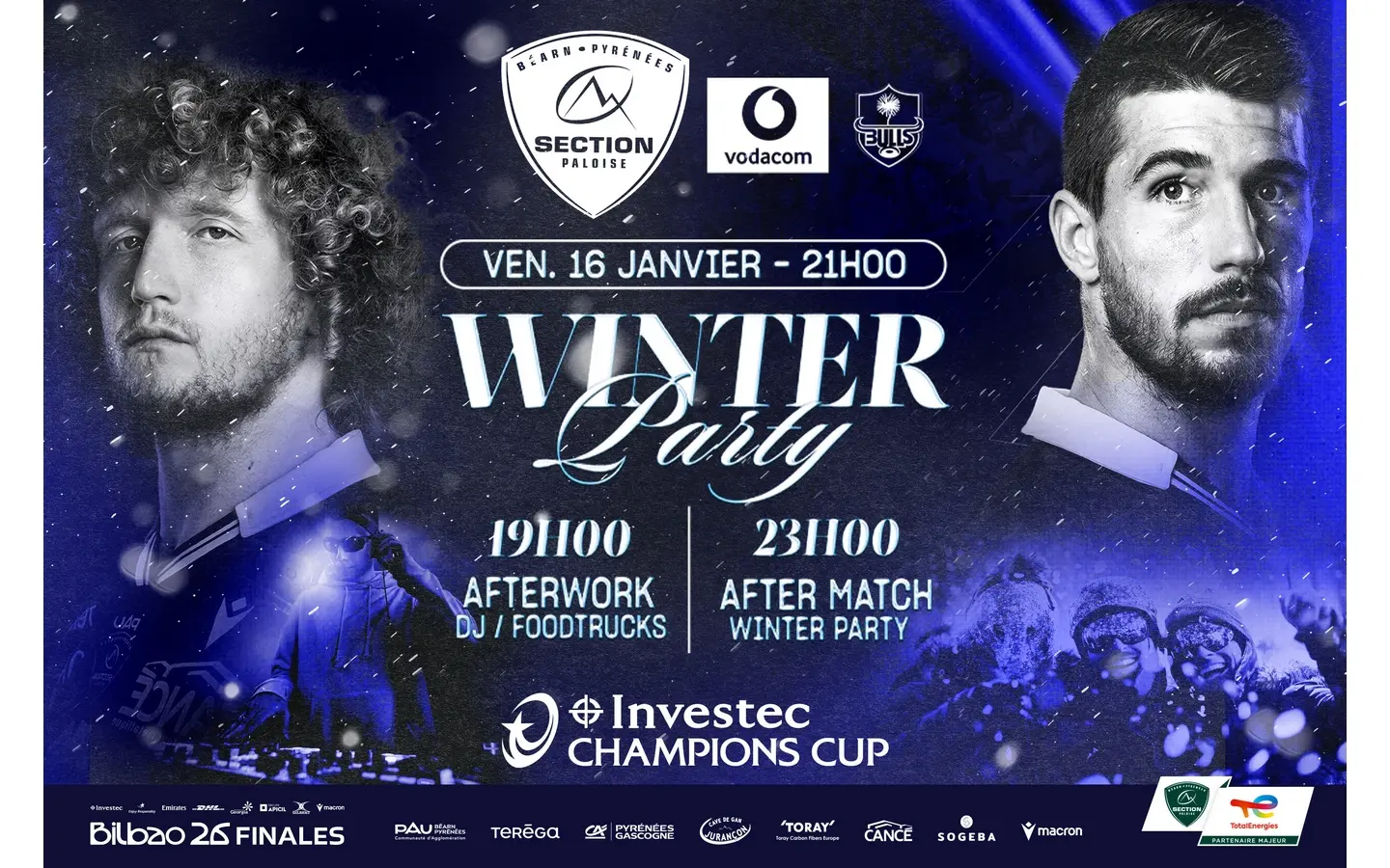 champions cup winter party