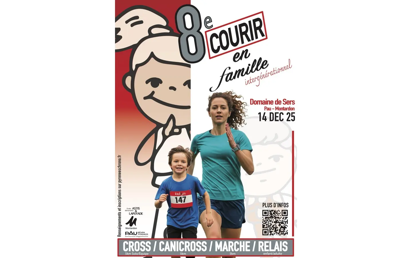 courir en famille